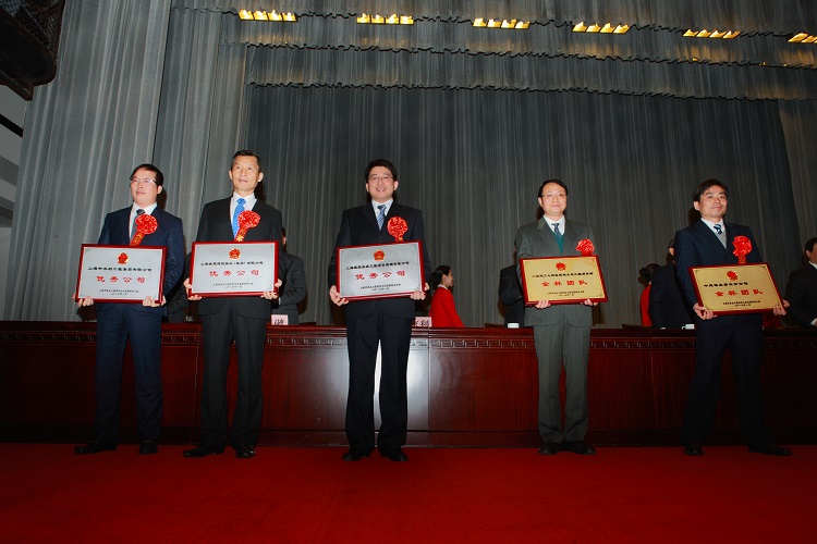 水务工程公司连续第二年被评为2016年度上海市重点工程实事立功竞赛“优异公司”