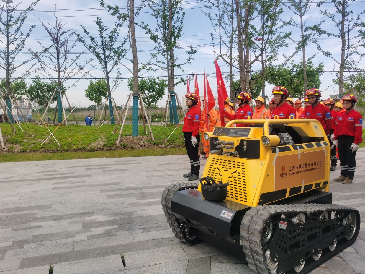 “洪流牛”“小河马”齐上阵  上海银娱优越会水务提升防汛能力