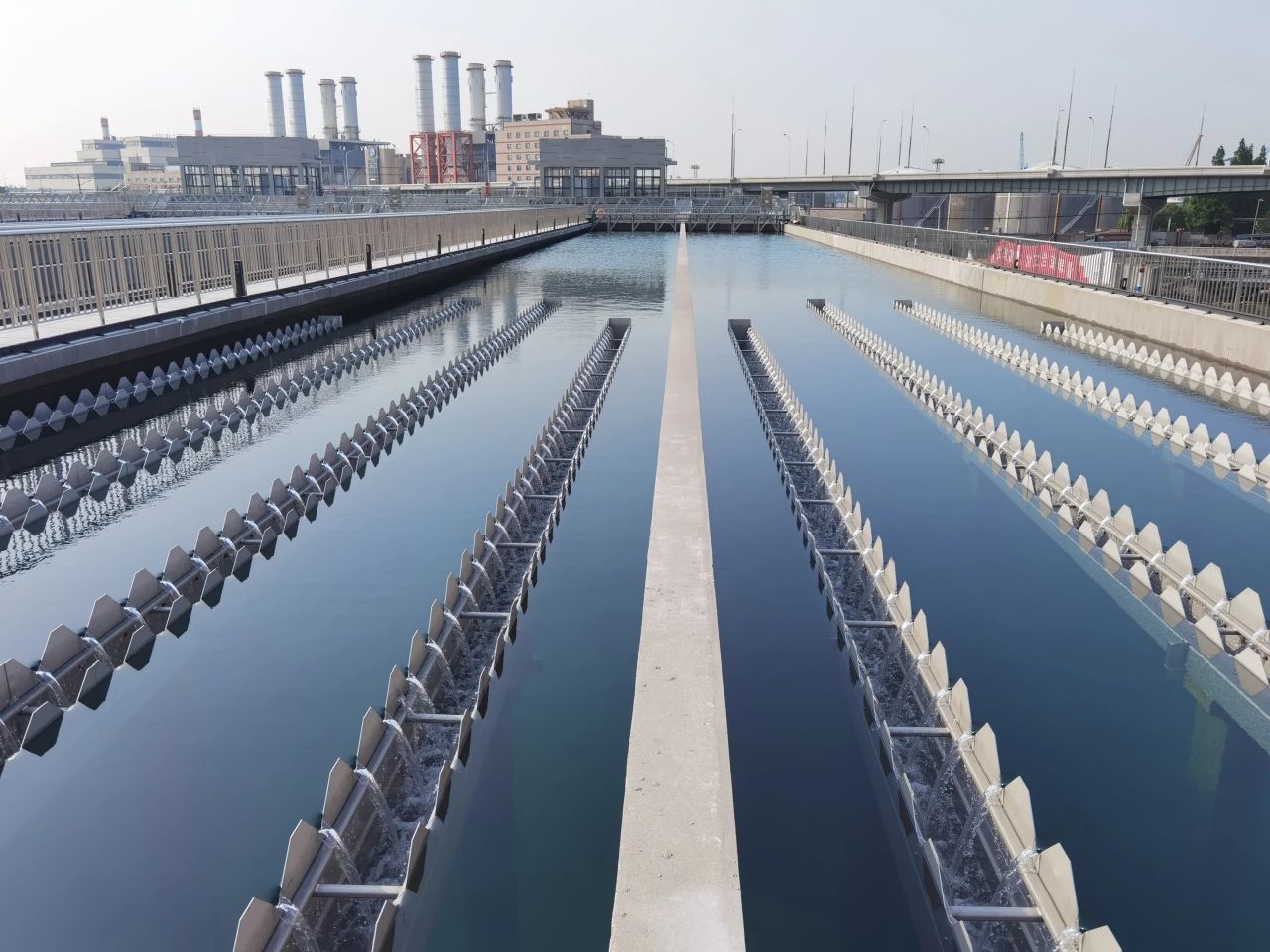 银娱优越会水务制水公司闸北水厂改建工程具备通水条件